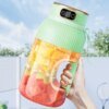 1200ML Electric Wireless Digital Display Mixer Portable Juicer Fruit Smoothie Rechargeable Juicer 10 Blade - Image 5