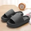 Women's Thick Platform Cloud Slippers EVA Soft Sole Pillow Slides Summer Beach Flip Flops Slippers - Image 2