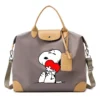 Snoopys Tote Bags Travel Portable Handbag Luggage Binding Bags Packaging Bag Anime Figure Shoulder Strap - Image 2