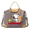 Snoopys Tote Bags Travel Portable Handbag Luggage Binding Bags Packaging Bag Anime Figure Shoulder Strap - Image 6