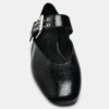 2025 spring new French black sash buckle Mary Jane flat square head buckle single shoes for women - Image 4