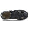 2025 Summer Breathable Mens Beach Leather Designer Slippers Non-Slip Men Casual Flip Flops - Image 6