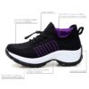 Women's Walking Shoes Fashion Sock Sneakers Mesh Breathe Comfortable Casual Platform Loafers Non-Slip Elevator - Image 4