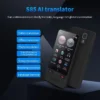 Portable S85 Translator Device Big Screen 138 Languages Voice Tradutor Intelligent Real-time Translating Offline Translation - Image 2