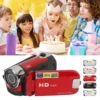 D90 1080P 16MP Digital Camera 2.4 Inch Rotatable Screen Camcorder 16X Zoom HD Video Recorder with Fill Light HD Video Camcorder - Image 3