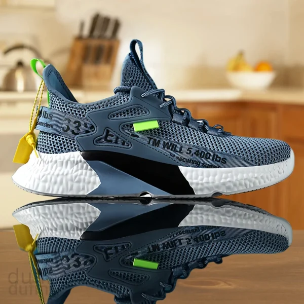 Men's new shoes sneakers light casual fashion running elastic leisure outdoor mesh summer sports tennis man walking 2025