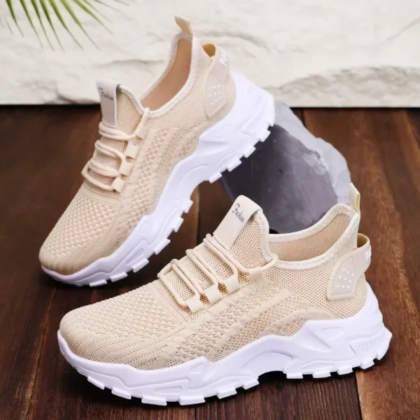 2025 New Arrival Womens Chunky Sneakers Height Increas Fashion Walking Shoes Lightweight Sport Gym Workout