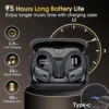 TWS Sports Earbuds Bluetooth 5.4 HIFI Bass Wireless Headphones LED Touch Hands-free Earphone Noise Cancelling Waterproof Headset - Image 6