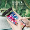 FONKEN Full View Waterproof Case for Phone Underwater Snow Rainforest Transparent Dry Bag Swimming Pouch Big Mobile Phone Covers - Image 2
