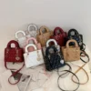Handbag Women Brand Luxury Totes High Quality Fashion Classic Quilted Square Handle Bag Women Crossbody Shoulder Bags - Image 3