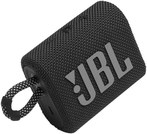 JBL Go 3 Portable Speaker with Bluetooth, Built-in Battery, Waterproof and Dustproof Feature Black - Image 5