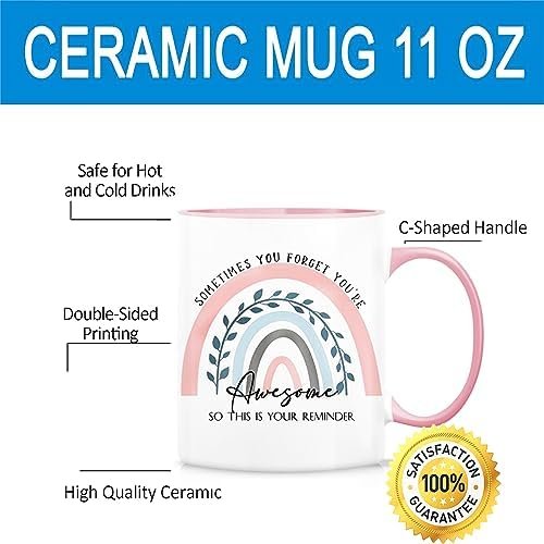 Thank You Gifts for Women, Inspirational Encouragement Gifts for Women Men Coffee Mug - Image 3