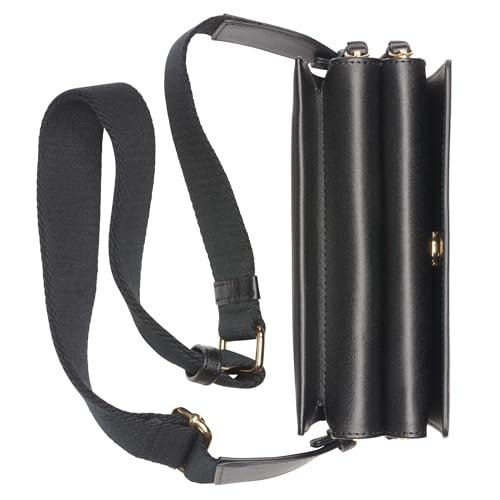 Calvin Klein Millie Triple Compartment Camera Bag Crossbody, Brown/Khaki/Black, One Size - Image 4