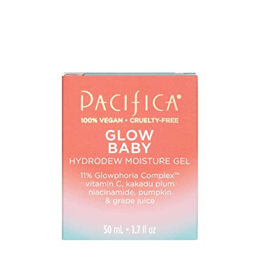 Pacifica Glow Baby Hydrodew Gel Moisturizer – Vitamin C & Niacinamide Dewy Face Gel for Glowing Skin, Lightweight Oil-Free Daily Moisturizer for Brightening & Hydration, Vegan & Clean Beauty Formula - Image 6