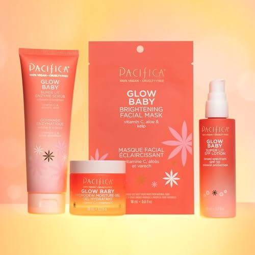 Pacifica Glow Baby Hydrodew Gel Moisturizer – Vitamin C & Niacinamide Dewy Face Gel for Glowing Skin, Lightweight Oil-Free Daily Moisturizer for Brightening & Hydration, Vegan & Clean Beauty Formula - Image 3