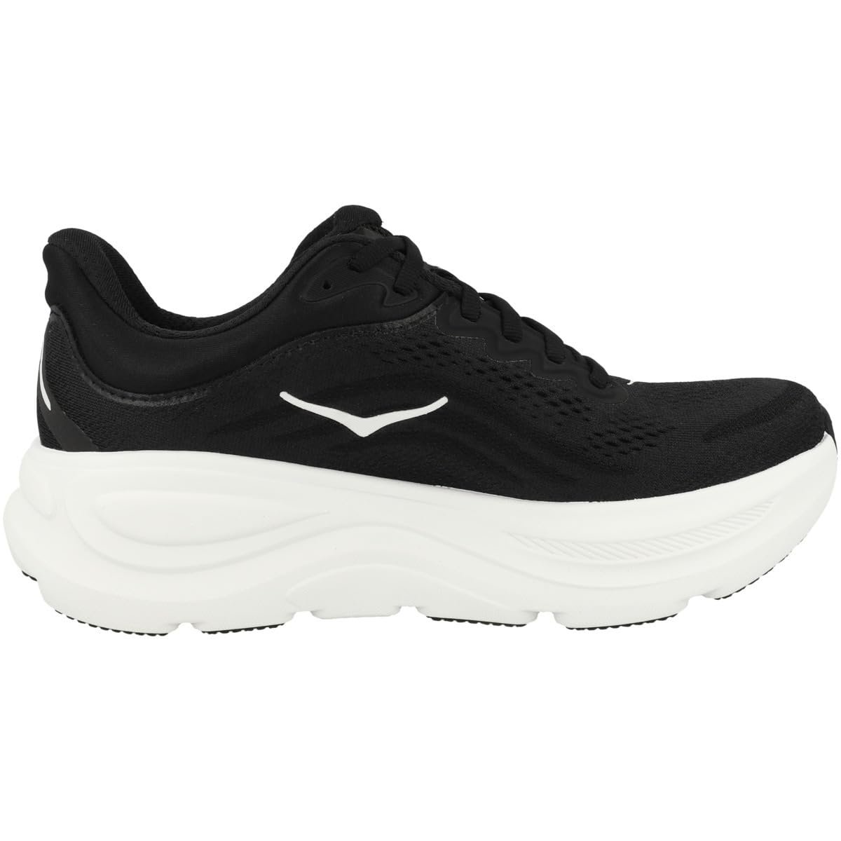 Hoka Women's Bondi 9 Black/White 9.5 Medium - Image 5