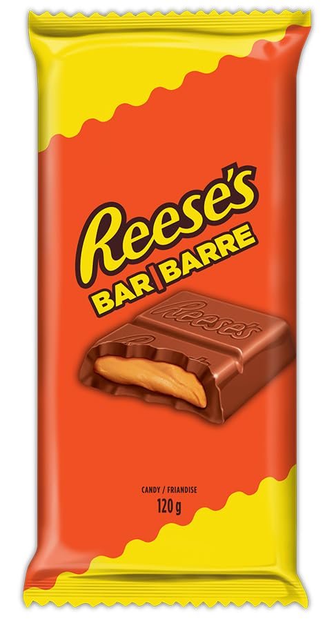 Reese's Lovers Gift Box, Assorted Chocolate Peanut Butter Bars, 535g (8 Assorted Bars) – Valentine's Day Gift for Chocolate Lovers - Image 3