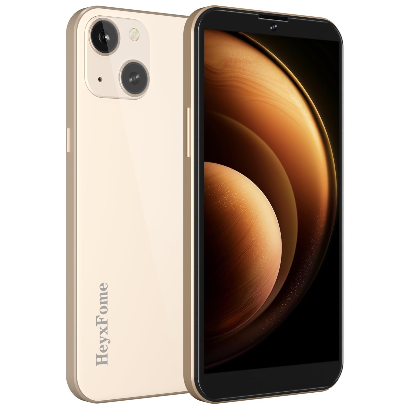 HeyxFome X3 2025 New Cheap 4G LTE GSM Unlocked Android Phones 6.0” Cell Phone 2GB RAM Android Phone 8MP Smartphone 16GB Dual SIM for T-Mobile Only USA Market Face Unlocked (Gold) - Image 3