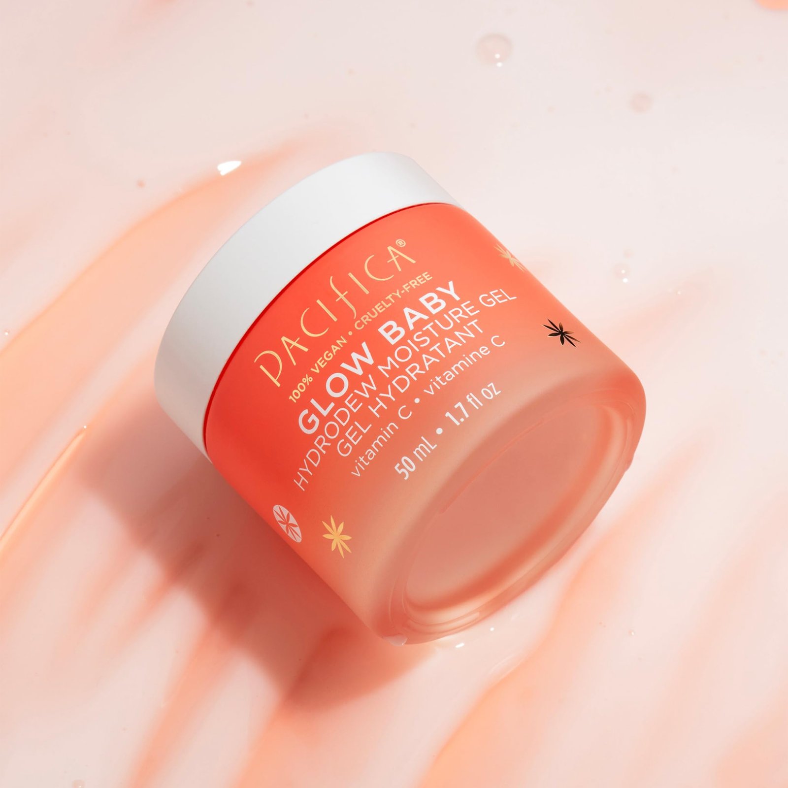 Pacifica Glow Baby Hydrodew Gel Moisturizer – Vitamin C & Niacinamide Dewy Face Gel for Glowing Skin, Lightweight Oil-Free Daily Moisturizer for Brightening & Hydration, Vegan & Clean Beauty Formula - Image 12