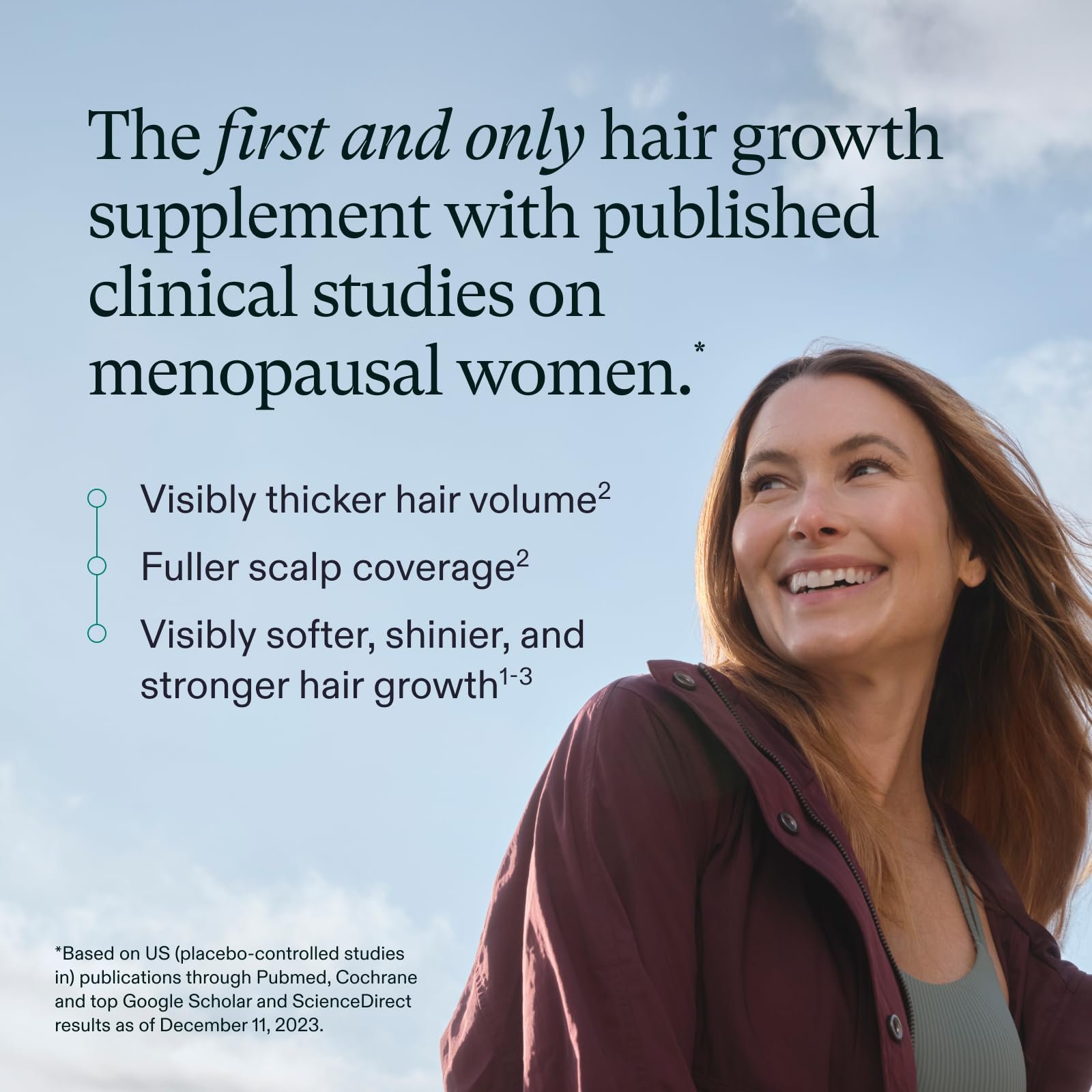 Nutrafol Women's Balance Hair Growth Supplements, Ages 45 and Up, Clinically Proven for Visibly Thicker Hair and Scalp Coverage, Dermatologist Recommended - 1 Month Supply - Image 10