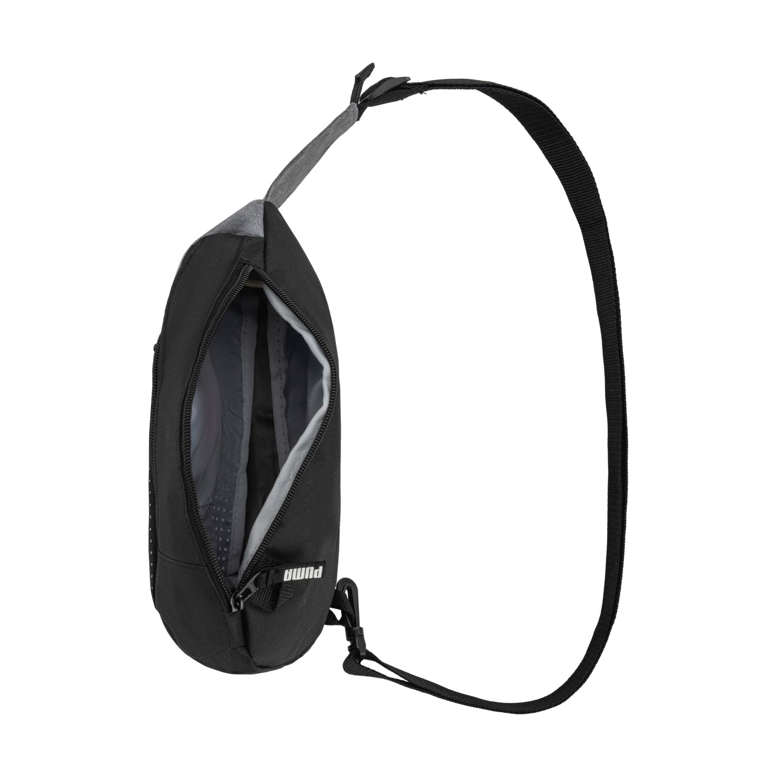 PUMA EVERCAT SIDEWALL SLING BACKPACK, One Size, Heather Grey - Image 4