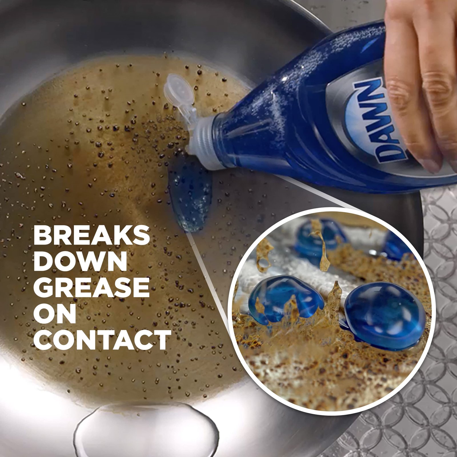 Dawn Platinum Dish Soap Refill, Dishwashing Liquid, Refreshing Rain Scent, 2.21 L - Image 3