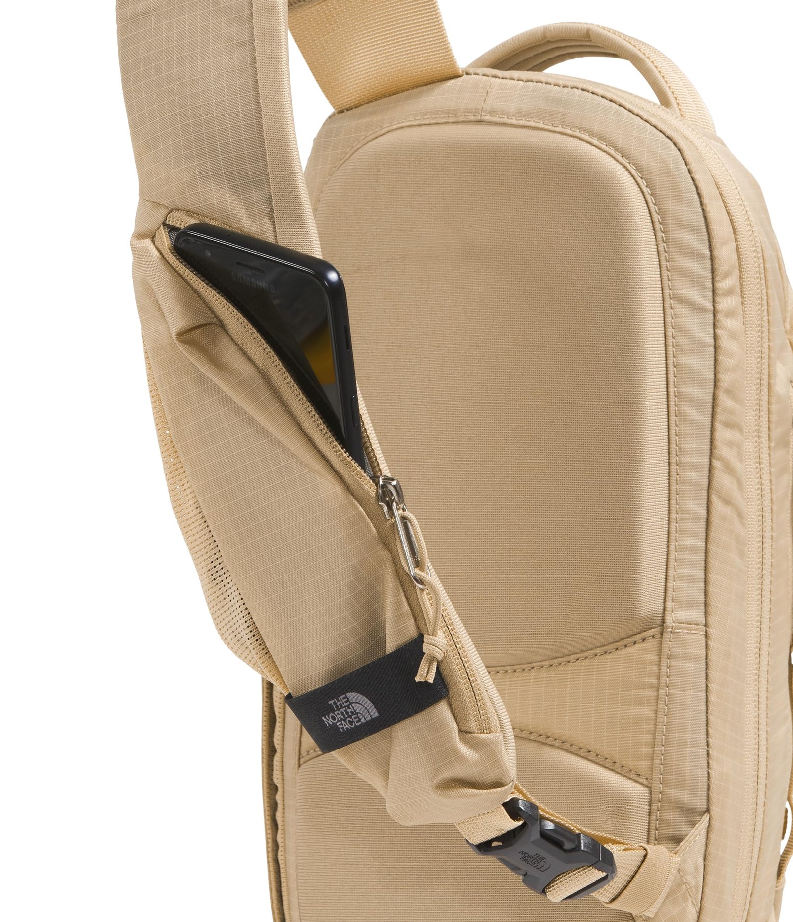 The North Face Borealis Sling Bag, Khaki Stone, One Size - Image 3