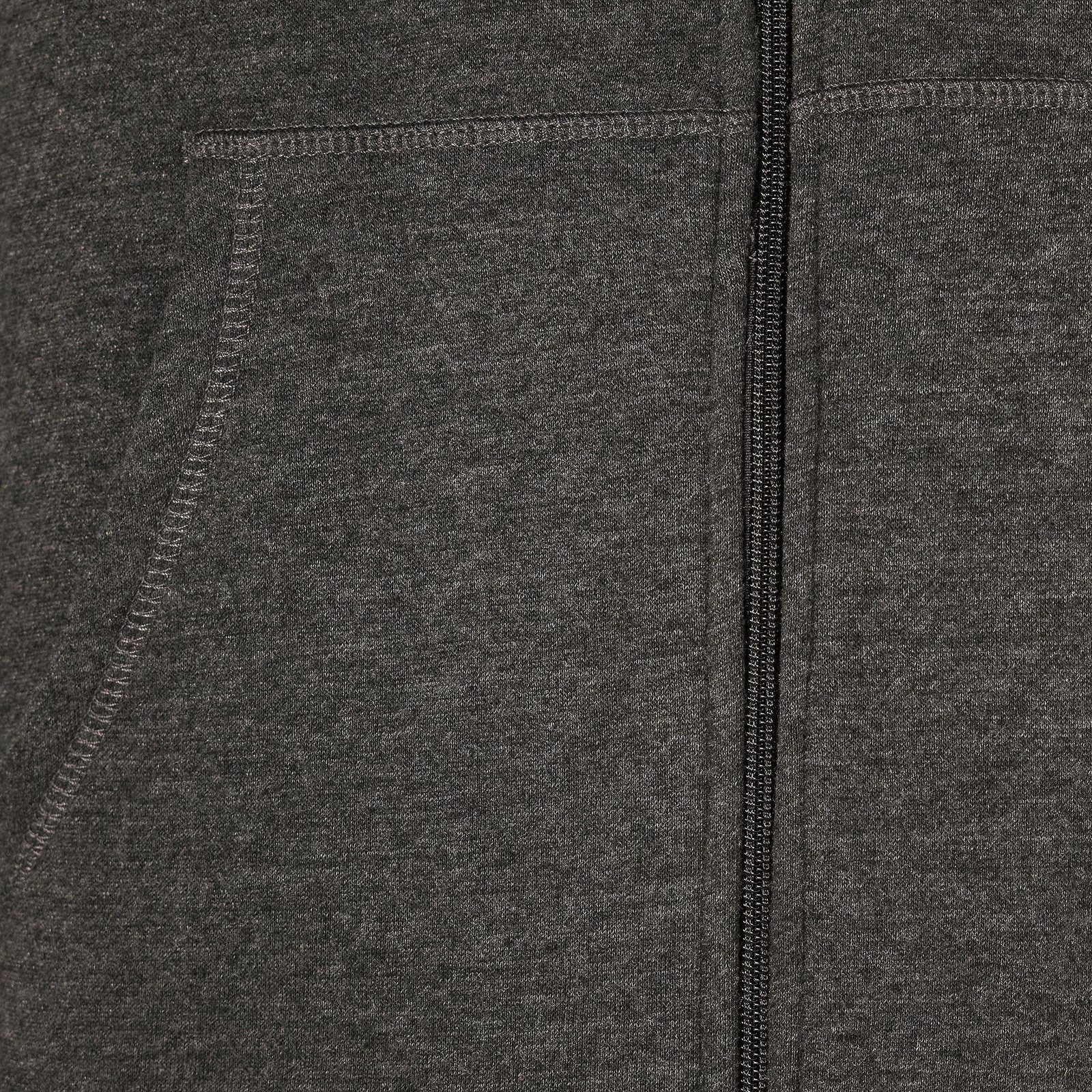 Amazon Essentials Men's Full-Zip Fleece Hoodie (Available in Big & Tall), Charcoal Heather, X-Large - Image 3