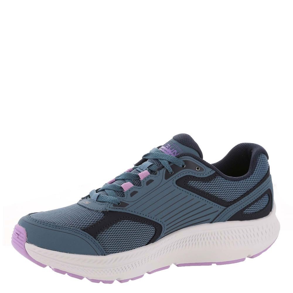 Skechers Women's Go Run Consistent 2.0 Advantage Sneaker, Blue/Purple, 8.5 - Image 4