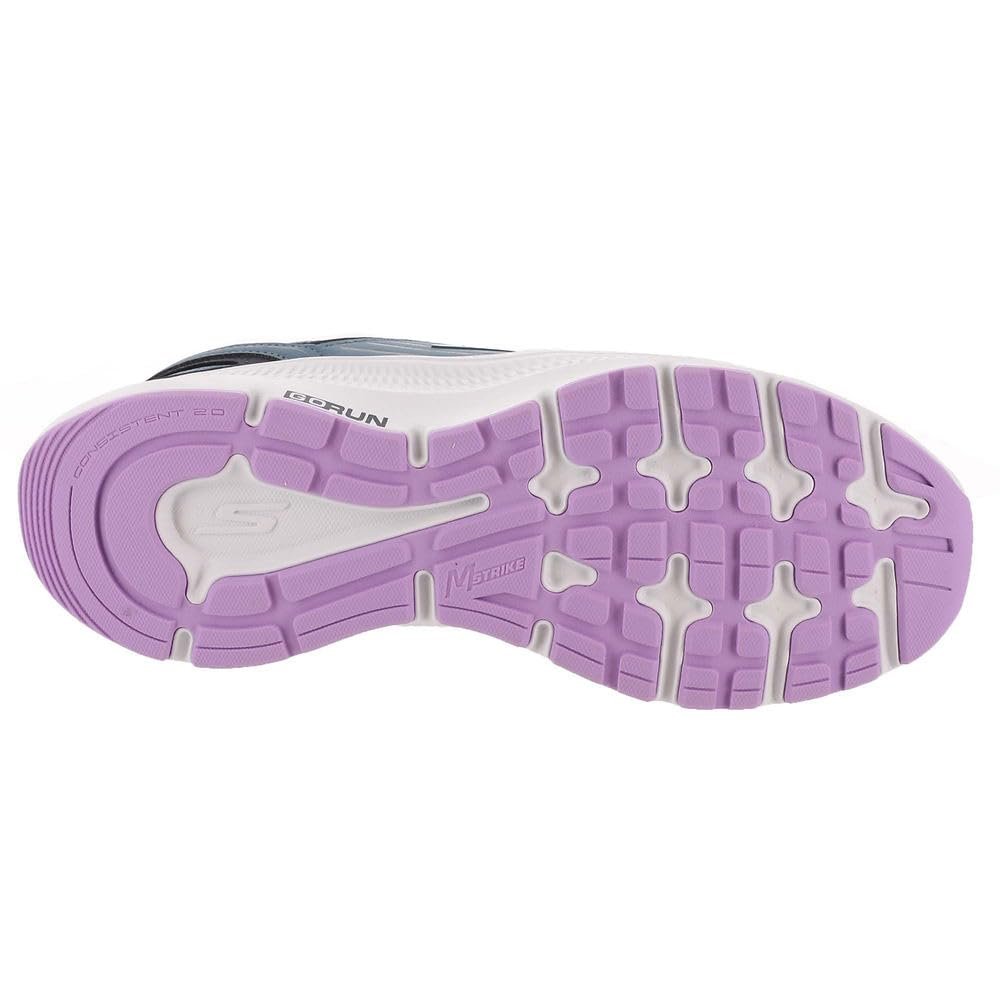 Skechers Women's Go Run Consistent 2.0 Advantage Sneaker, Blue/Purple, 8.5 - Image 5