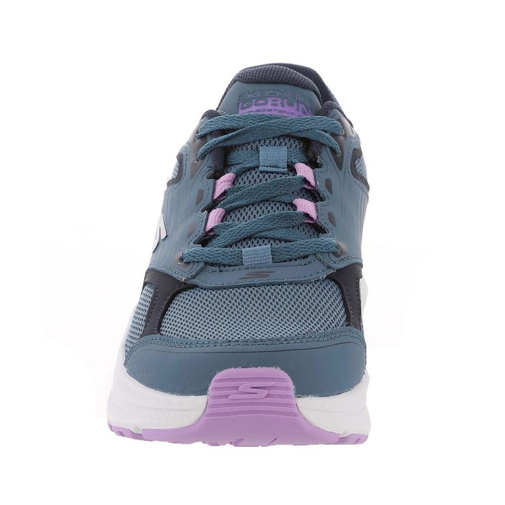 Skechers Women's Go Run Consistent 2.0 Advantage Sneaker, Blue/Purple, 8.5 - Image 3