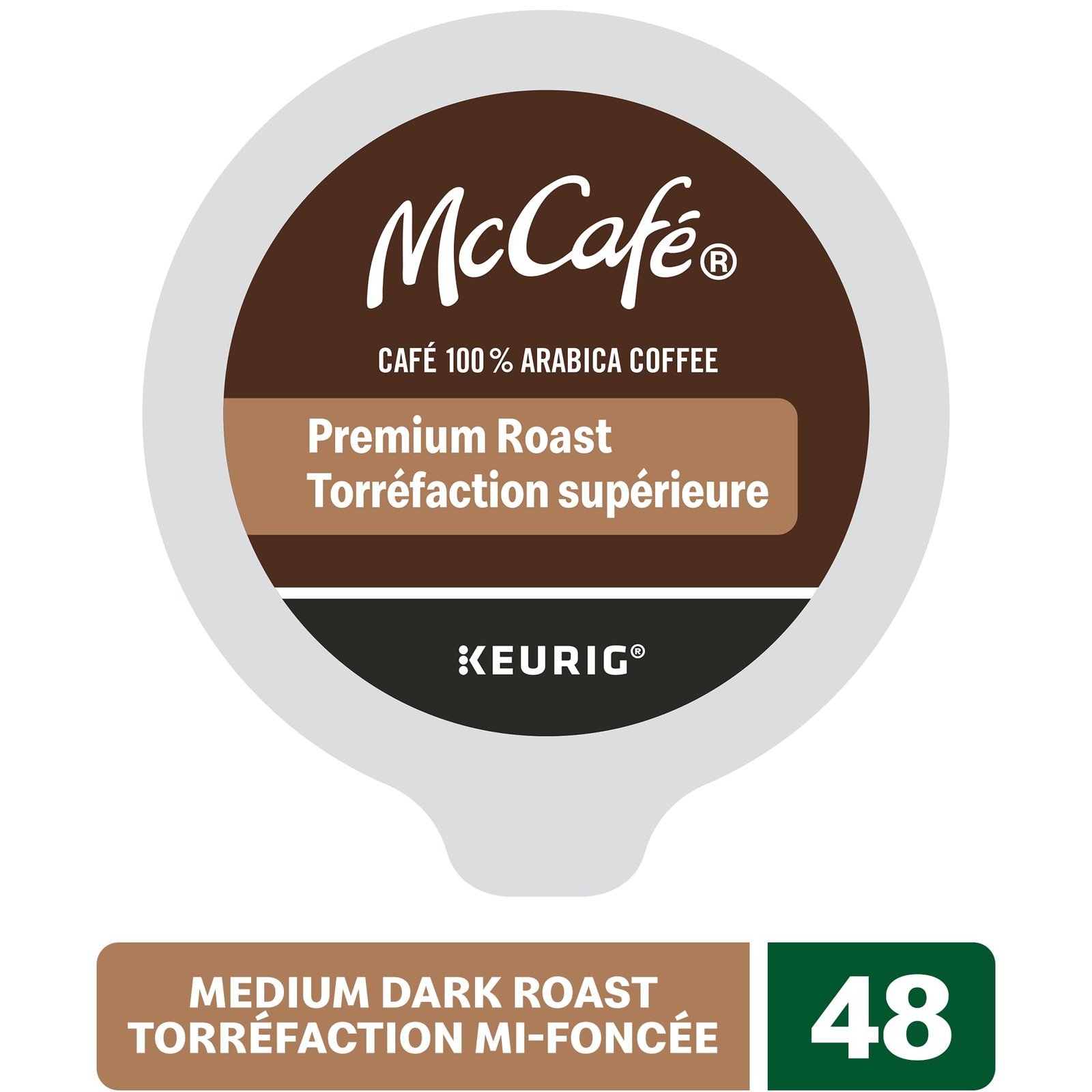 McCafe Premium Medium Dark Roast K-Cup Coffee Pods, 48 Count, For Keurig Coffee Makers - Image 6