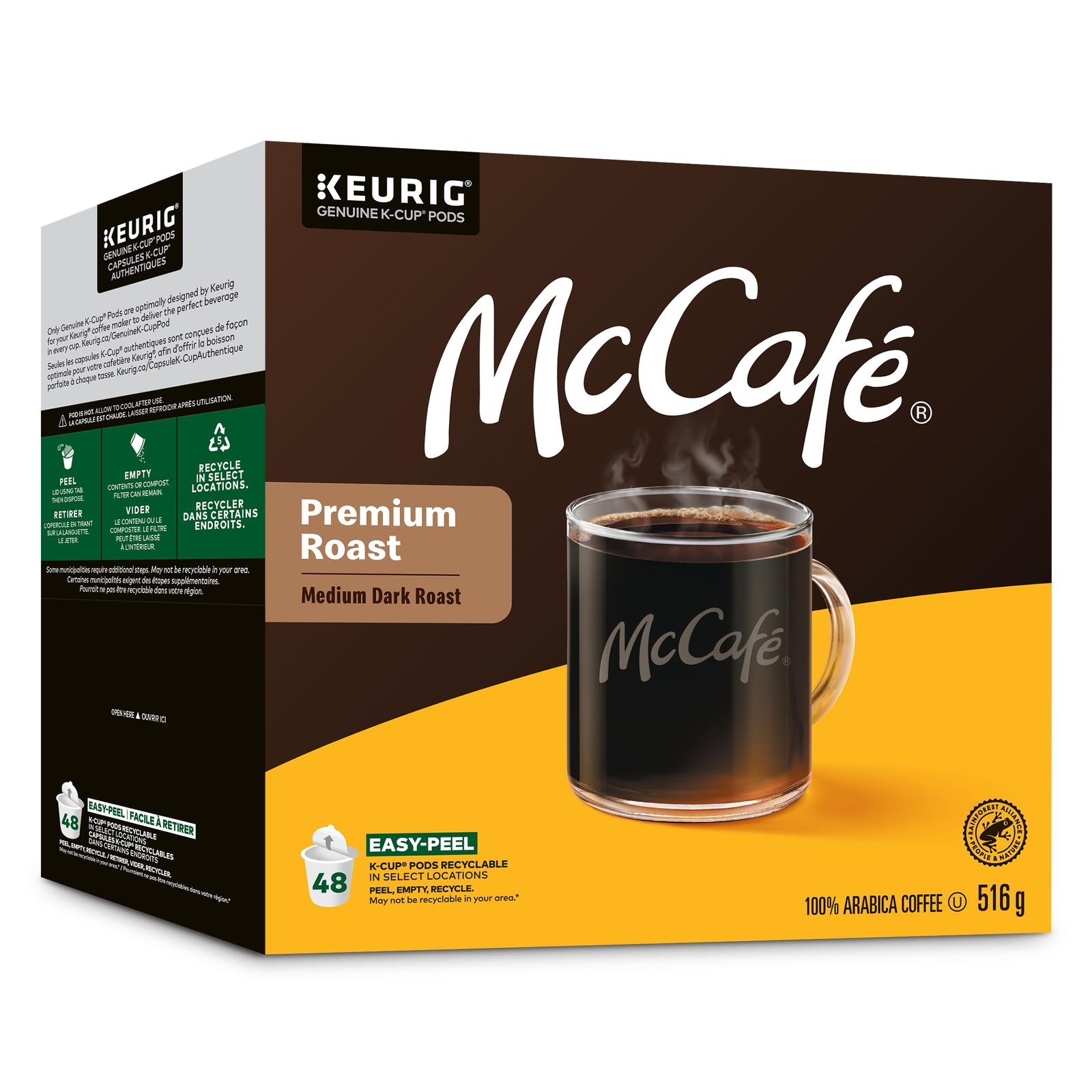 McCafe Premium Medium Dark Roast K-Cup Coffee Pods, 48 Count, For Keurig Coffee Makers - Image 9