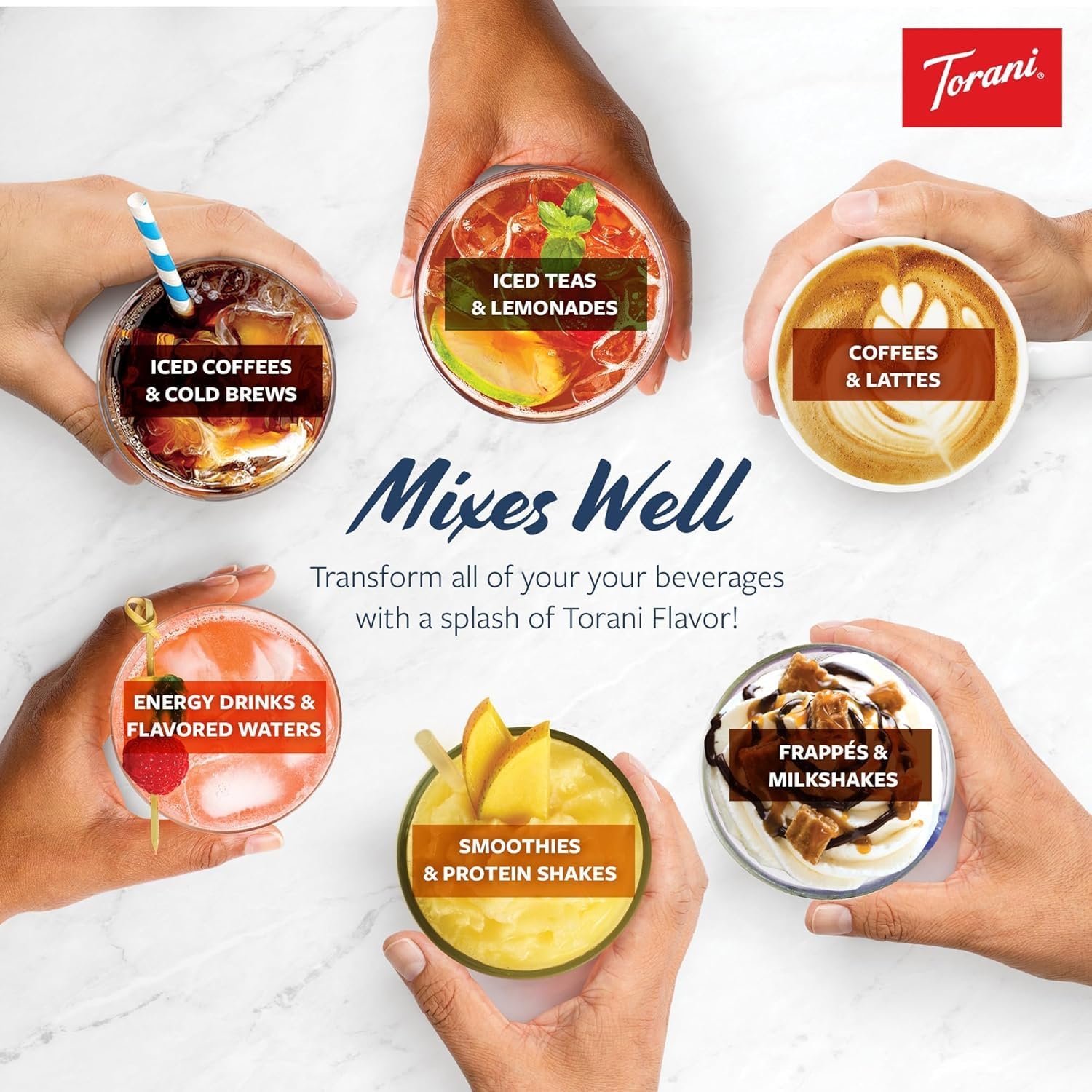 Torani Vanilla Bean Coffee Syrups, 0.75 L - Image 5