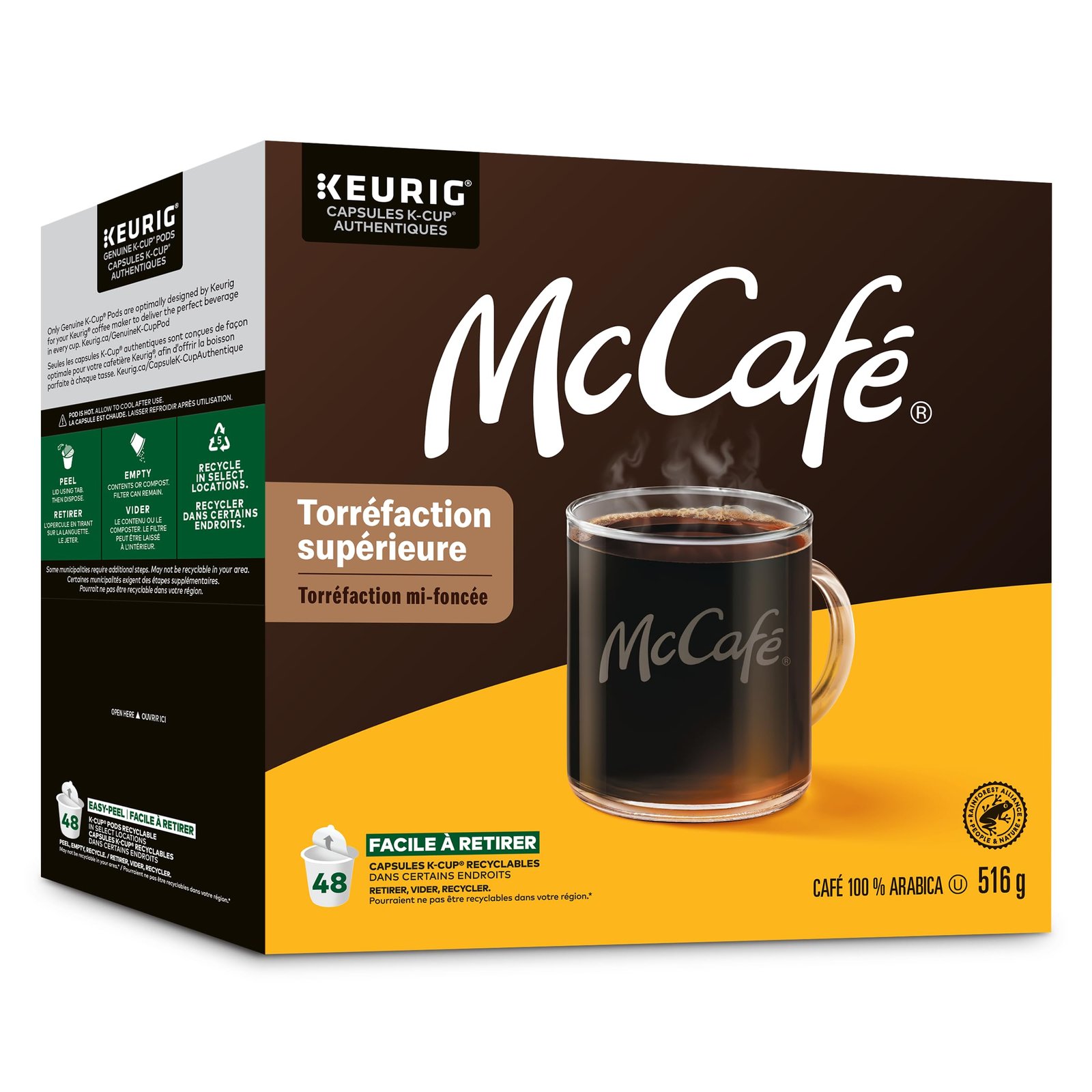 McCafe Premium Medium Dark Roast K-Cup Coffee Pods, 48 Count, For Keurig Coffee Makers - Image 8