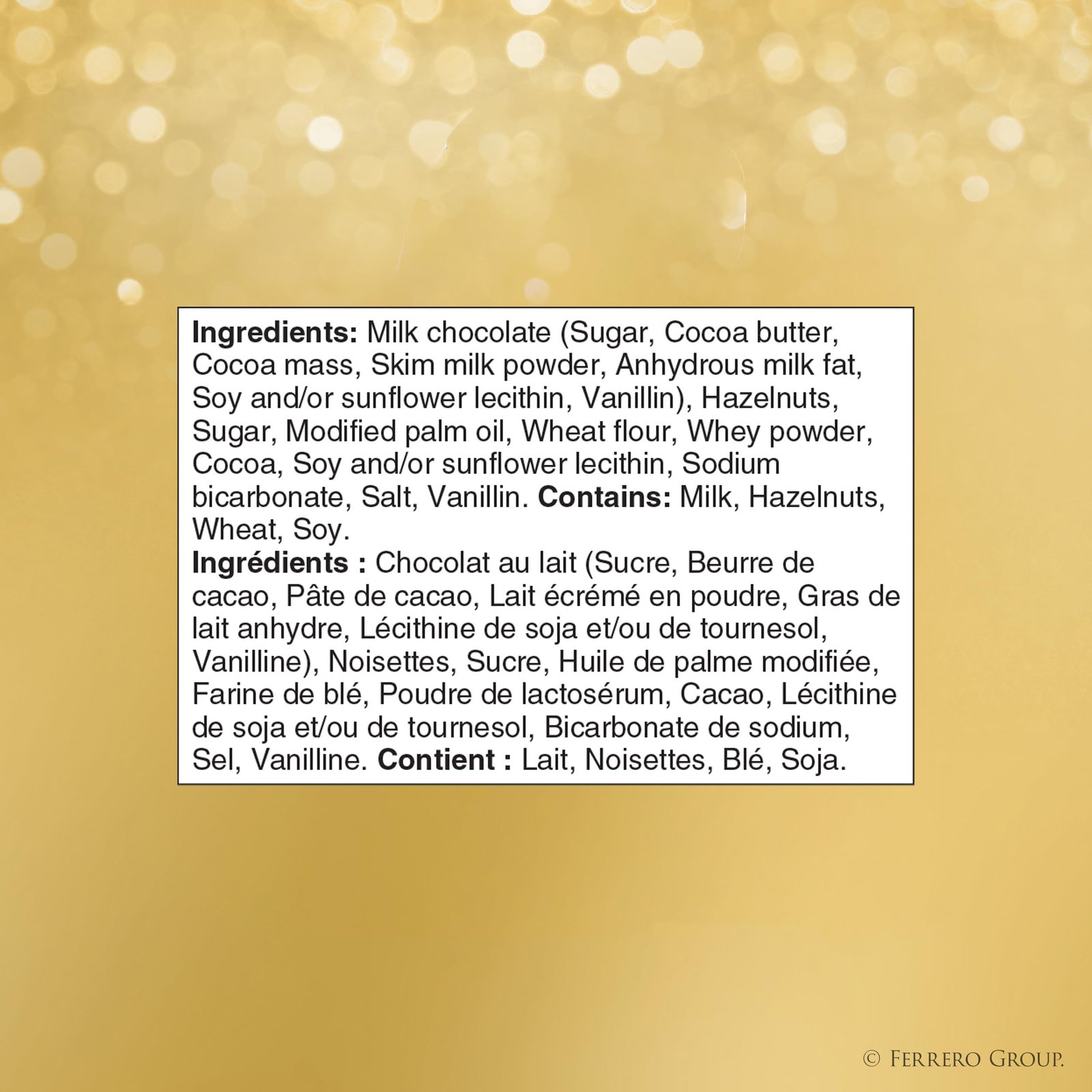 FERRERO ROCHER Fine Hazelnut Chocolate Gift Box; 16 Individually Wrapped Chocolates; 200g - Image 3