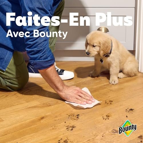 Bounty Paper Towels Select-A-Size White, 8 Double Plus Rolls = 20 Regular Rolls - Image 4