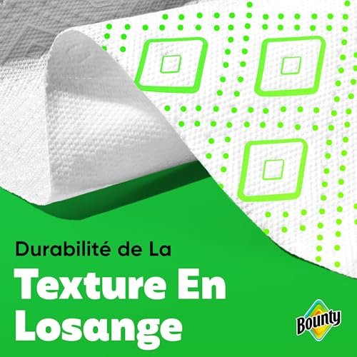 Bounty Paper Towels Select-A-Size White, 8 Double Plus Rolls = 20 Regular Rolls - Image 5