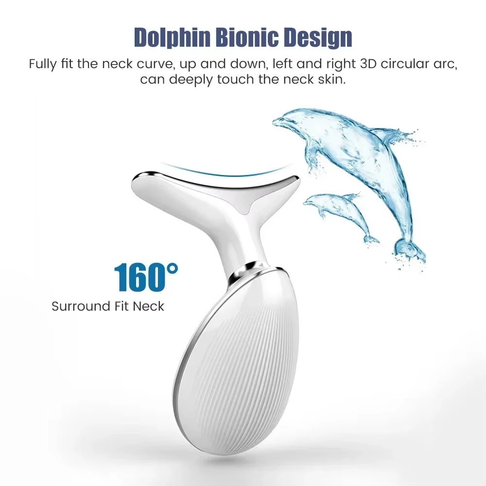 7 Colors Face Neck Massager Household Lifting And Firming Facial Electric Introduction Beauty Massage Face Care Tools 04 - Image 6