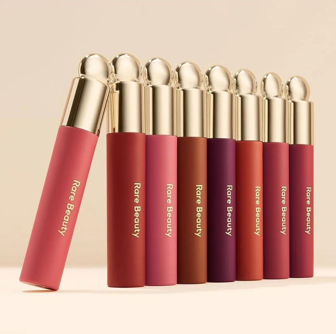 Rare Beauty Melting Cream Blush Makeup Matte Pearlescent Texture Glitter Blush Highlighter Bright nourish moisturize Lip Gloss - Image 6