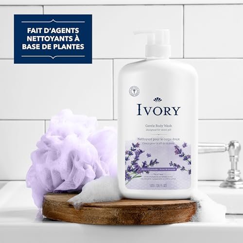 Ivory Mild & Gentle Body Wash, Lavender Scent, - Scent : Lavander - Size : 1.03 l (Pack of 2) - Image 12