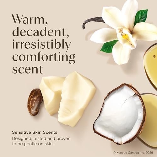 Aveeno Daily Moisturizing Body Oil Mist with Cocoa Butter Vanilla Scent, Oat Oil, & Jojoba Oil, Lightweight Oil Provides Long Lasting Hydration, Hypoallergenic, 200 mL - Size : 200 ml (Pack of 1) - Style : Scented Oil Mist - Image 4