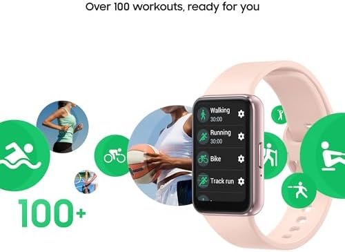 Samsung Galaxy Fit3 Smartwatch with 13-Day Battery Life - Colour Name : Pink Gold - Image 5