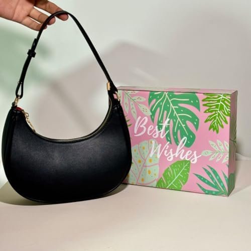 Barabum Retro Classic Clutch Shoulder Tote HandBag with Zipper Closure for Women, - Colour Name : 6-a - Image 7
