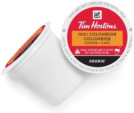 Tim Hortons Colombian Coffee, Keurig K-Cup Pods, Medium Roast. - Style : Colombian - Flavour Name : Unflavored - Size : 48 count (Pack of 1) - Image 4