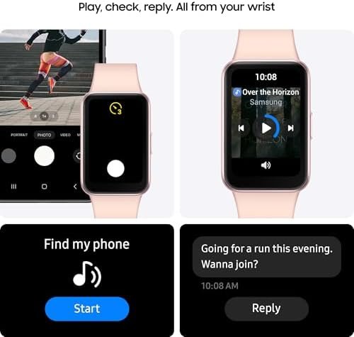 Samsung Galaxy Fit3 Smartwatch with 13-Day Battery Life - Colour Name : Pink Gold - Image 7