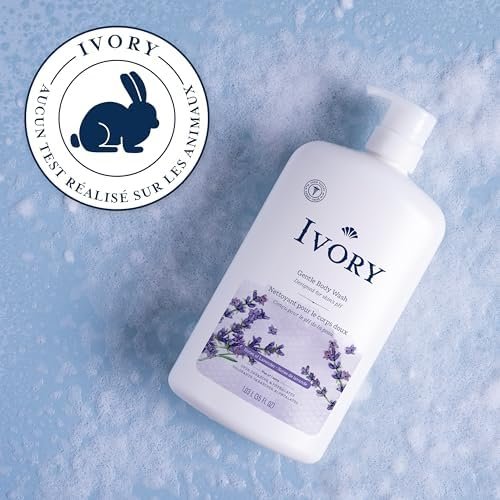 Ivory Mild & Gentle Body Wash, Lavender Scent, - Scent : Lavander - Size : 1.03 l (Pack of 2) - Image 10