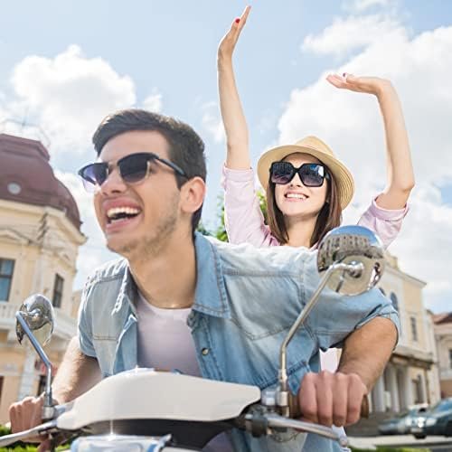 loraleo 3Pcs Oversized Rectangle Sunglasses for Women Ladies Trendy Square Sun Glasses Big Frame Sunglasses UV400 Protection - Image 5