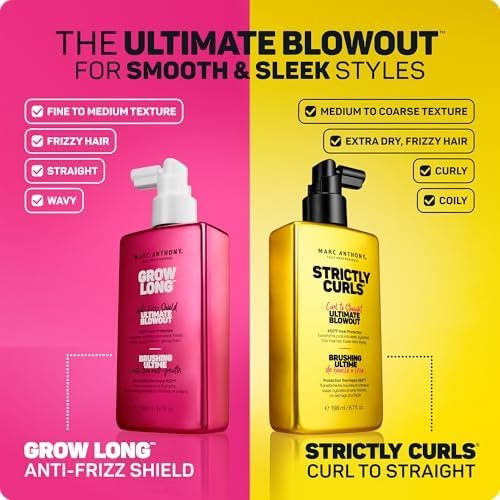 Marc Anthony Anti-Frizz Shield Ultimate Blowout Spray Grow Long - Size : 200 ml (Pack of 1) - Image 6