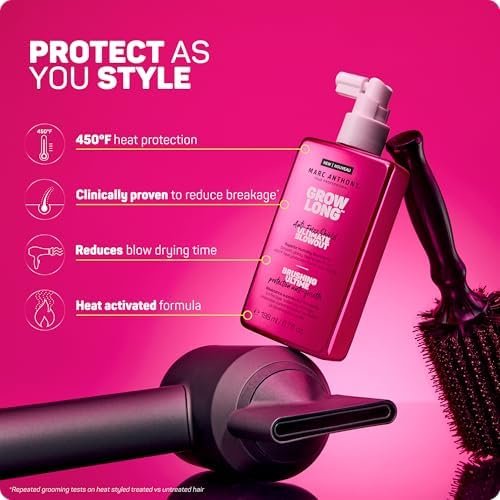 Marc Anthony Anti-Frizz Shield Ultimate Blowout Spray Grow Long - Size : 200 ml (Pack of 1) - Image 5